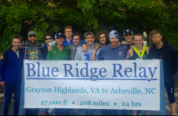 The ARC just minutes after the finish of the 2017 relay