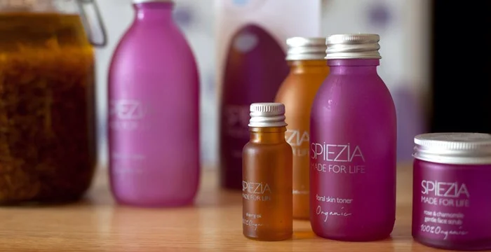 Spiezia 100% Organic Skincare, made with love in Cornwall. 