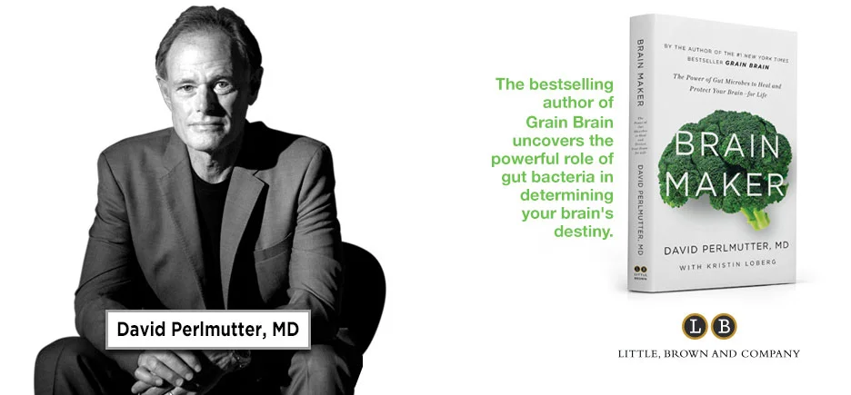 Book: Brain Maker: The Power of Gut Microbes to Heal and Protect Your Brain - for Life