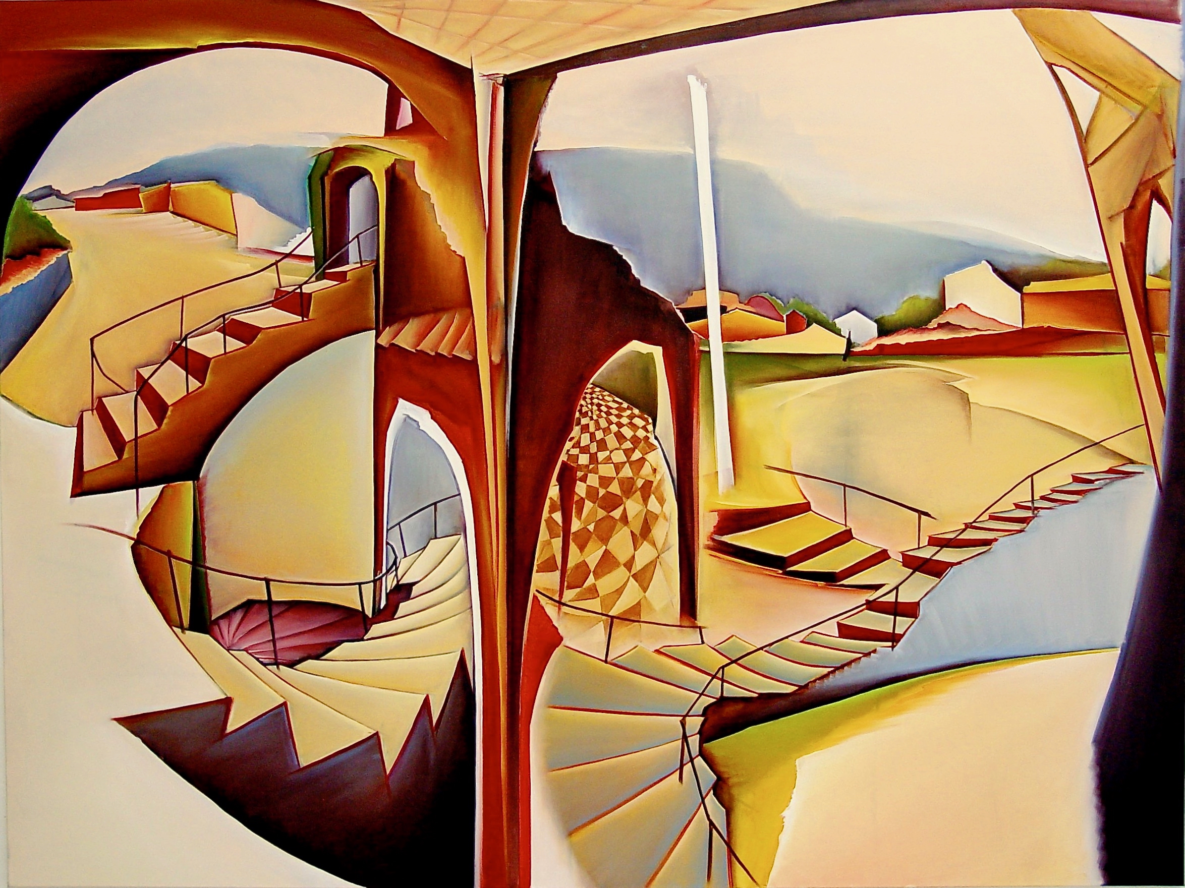 3. Utopia, Oil on canvas, 150 x 200 cm.jpg