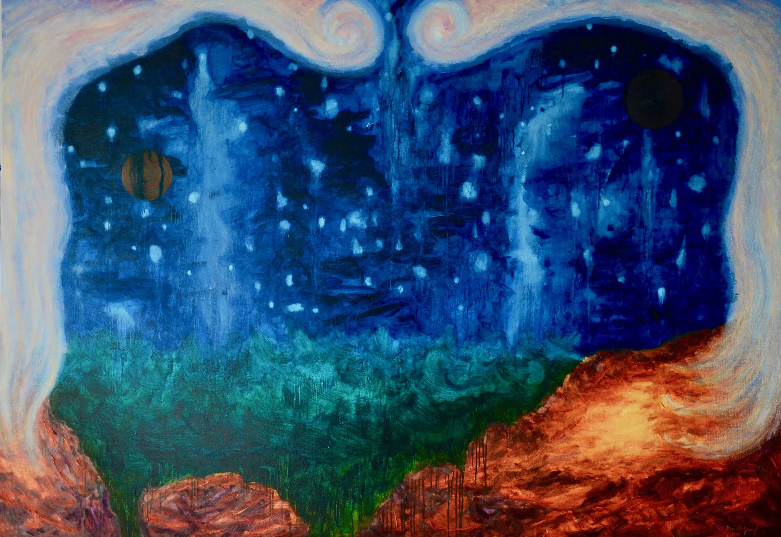 VandeGraaf_2018.P.06.03.11.17_160x230cm_The Stars of Heaven are Falling.jpg