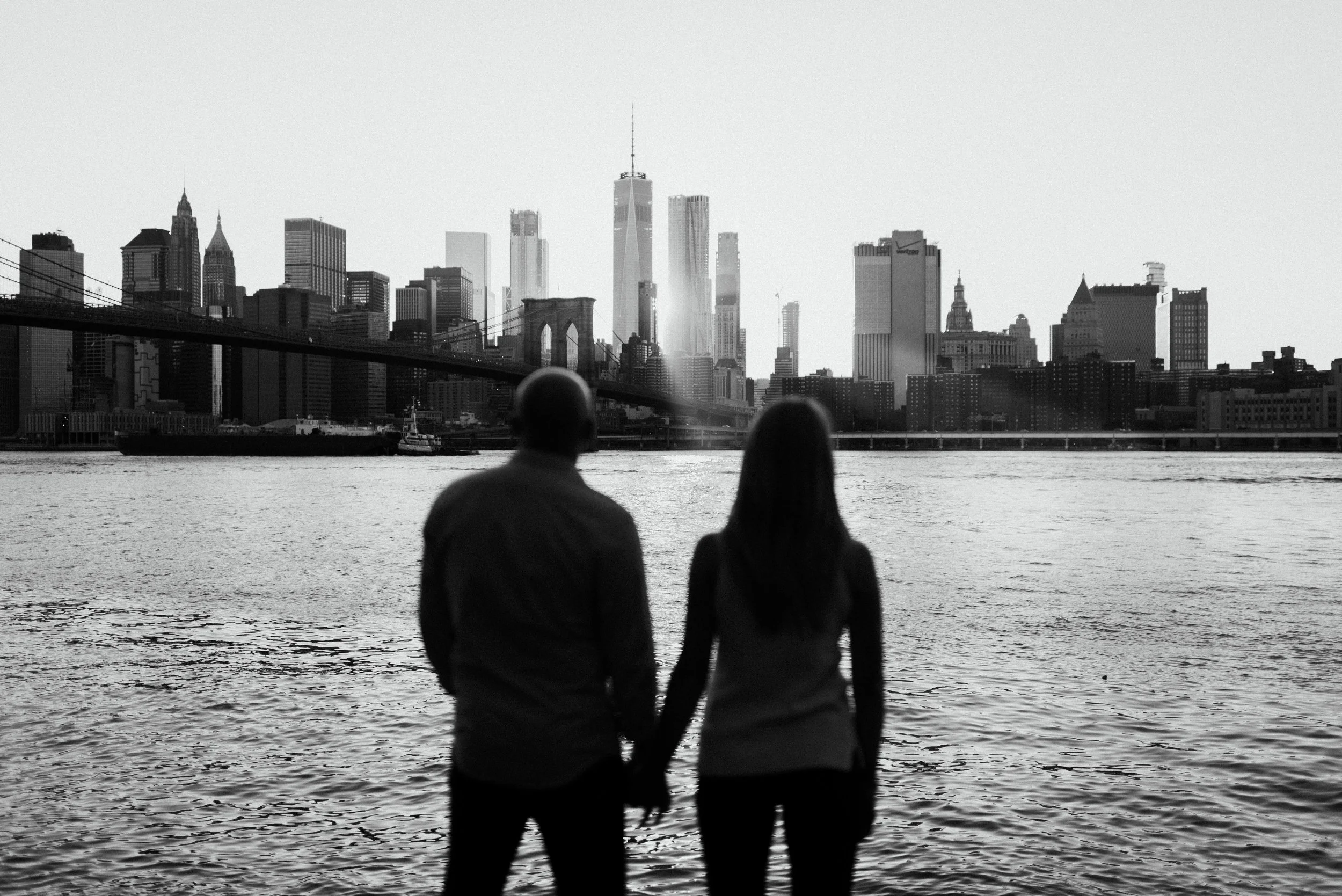 Steve + Erin live IN Manhattan… so this was an obvious decision.