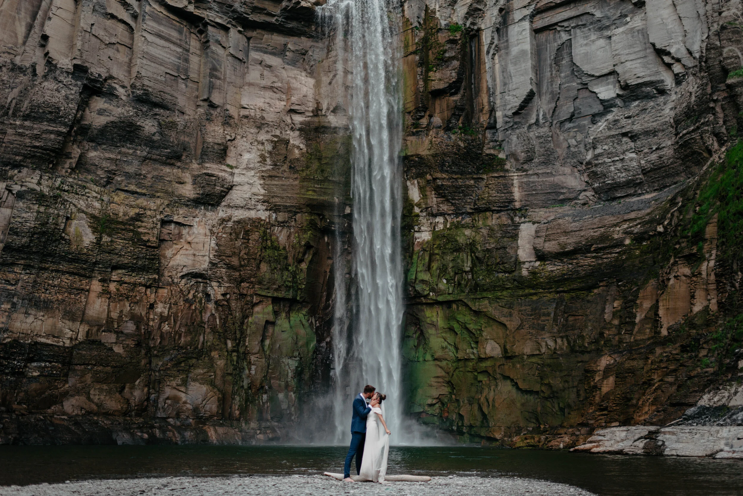 Taughannock Falls Elopement | Ithaca, NY | Dario + Ally