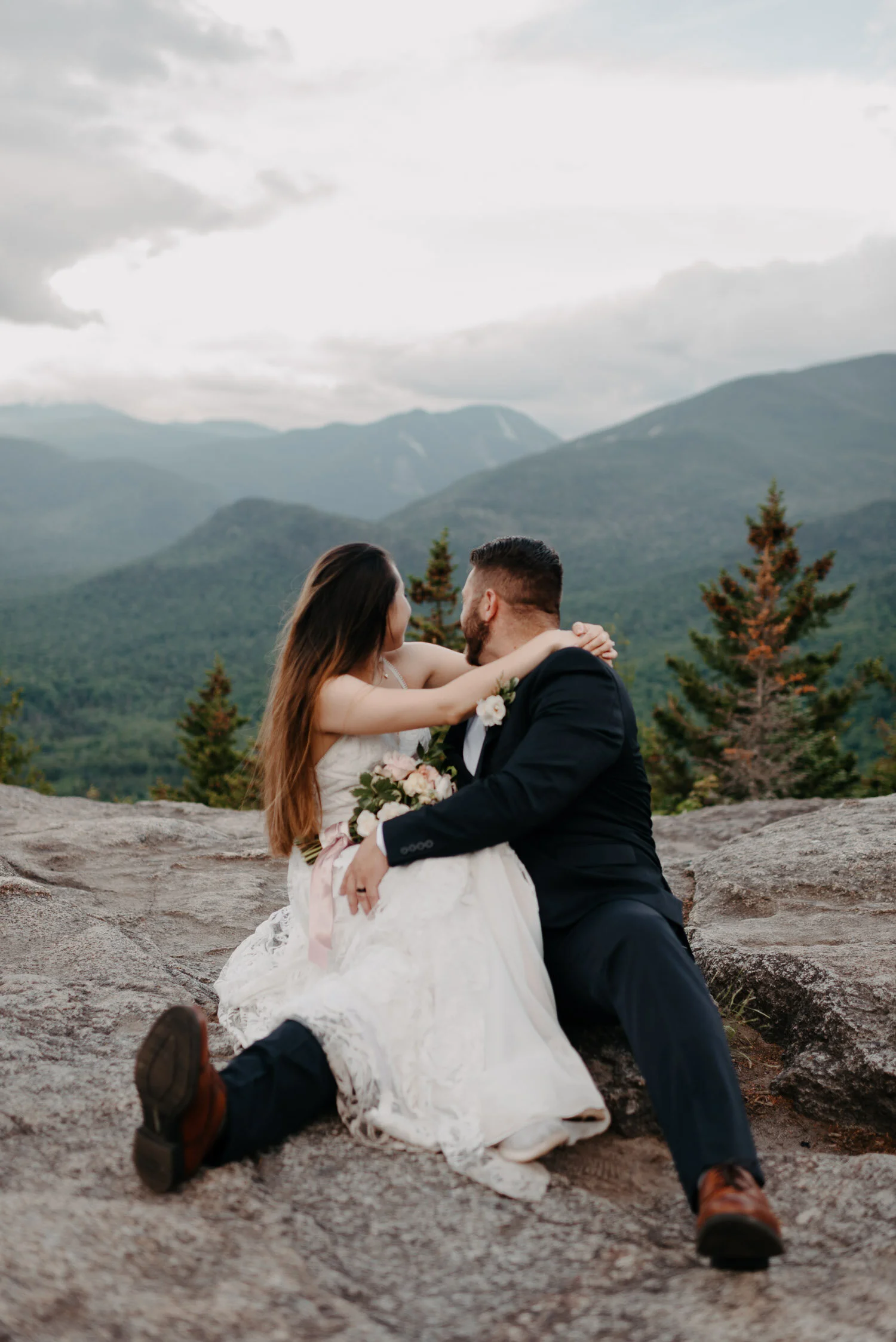 Adirondack Mountain Elopement | Tom + Tori