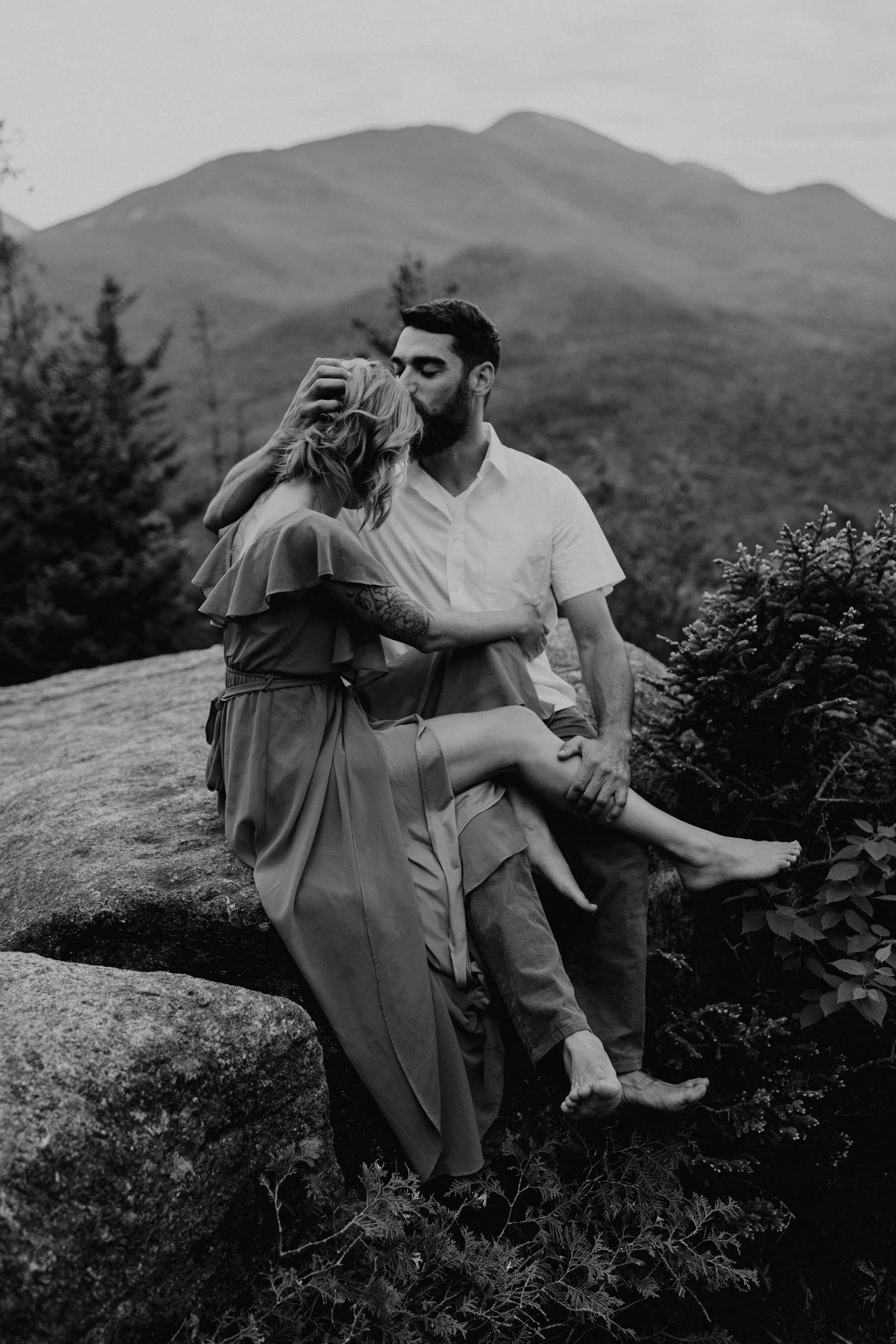 Adirondack Mountain Engagement | Lindsey + Mark