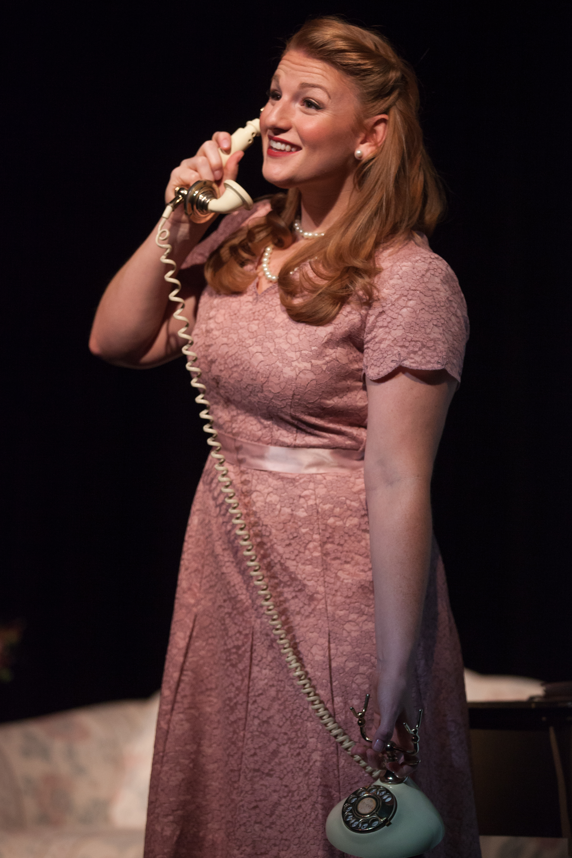  Lucy in  The Telephone.&nbsp; Photo cred: Kelly Hicks 