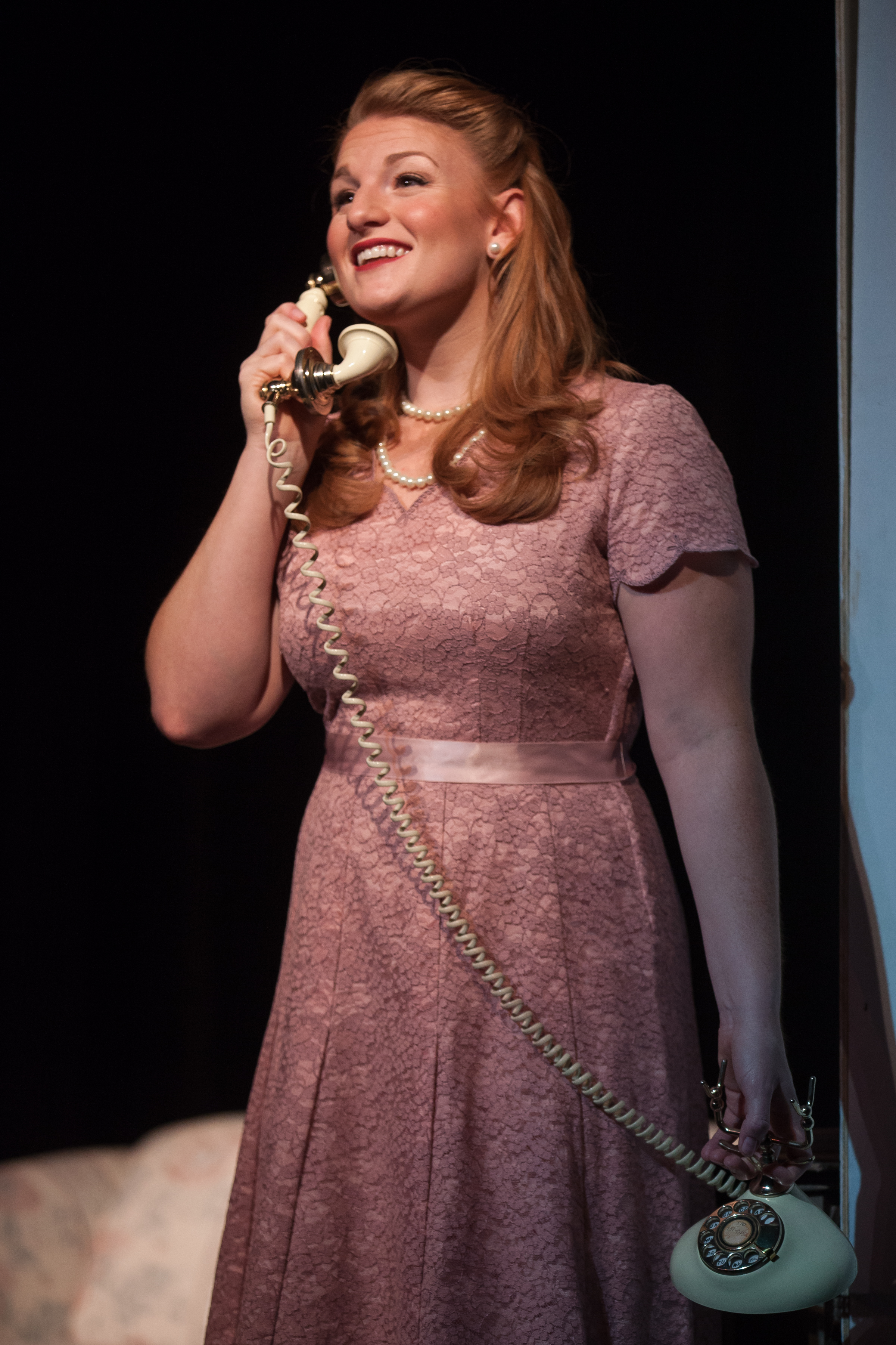  Lucy in  The Telephone.&nbsp; Photo cred: Kelly Hicks 