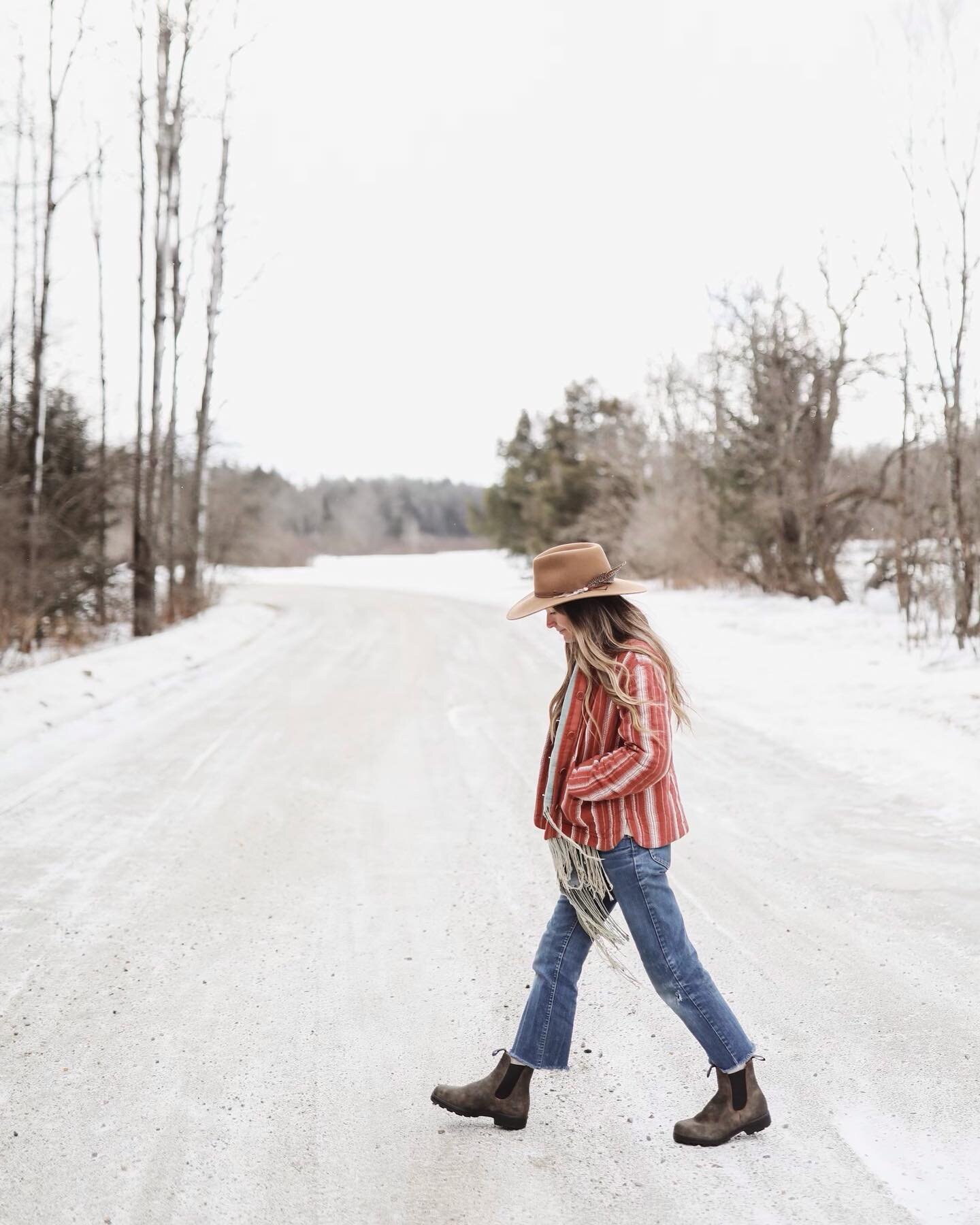 &ldquo;vermonting&rdquo; / winter with the lovely 🤍 @maaikephoto for @blundstone