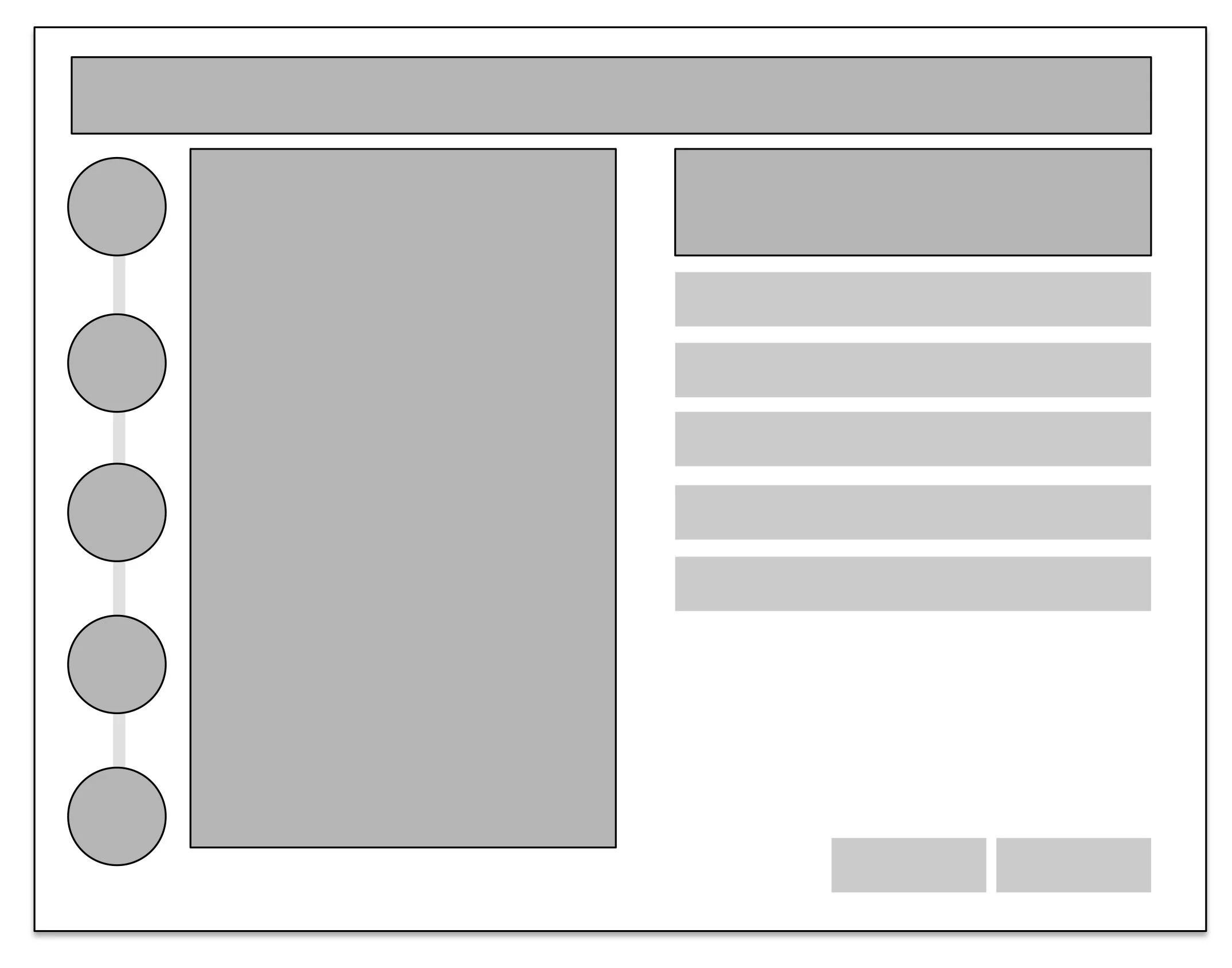  Wireframe Layout 