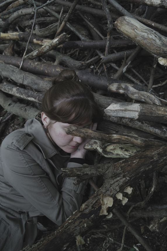 Mel in the woods 1.JPG