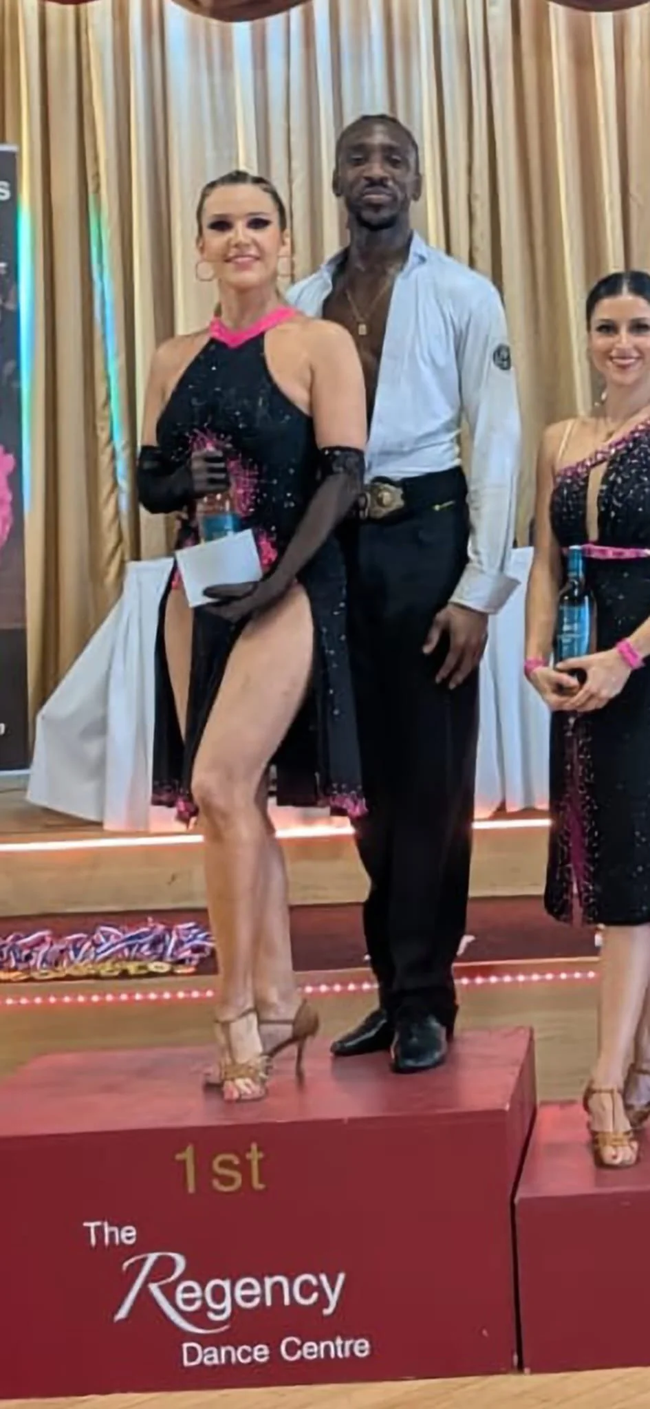 Amy and Roje, Runners up Regency Open Amateur Latin and Winners of Pre-Championship April 2026