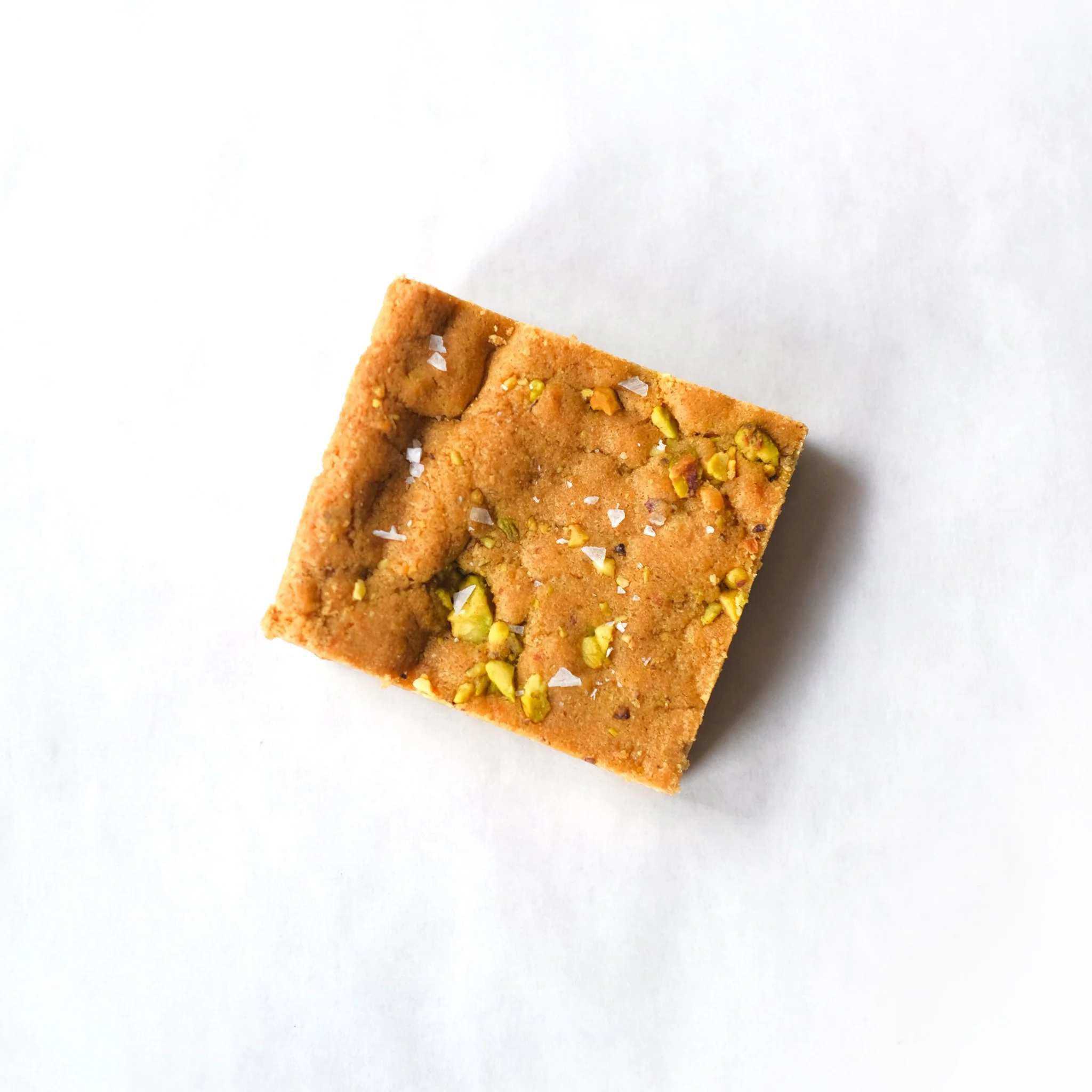 Orange Pistachio Cookie Bars [HALF DOZEN]