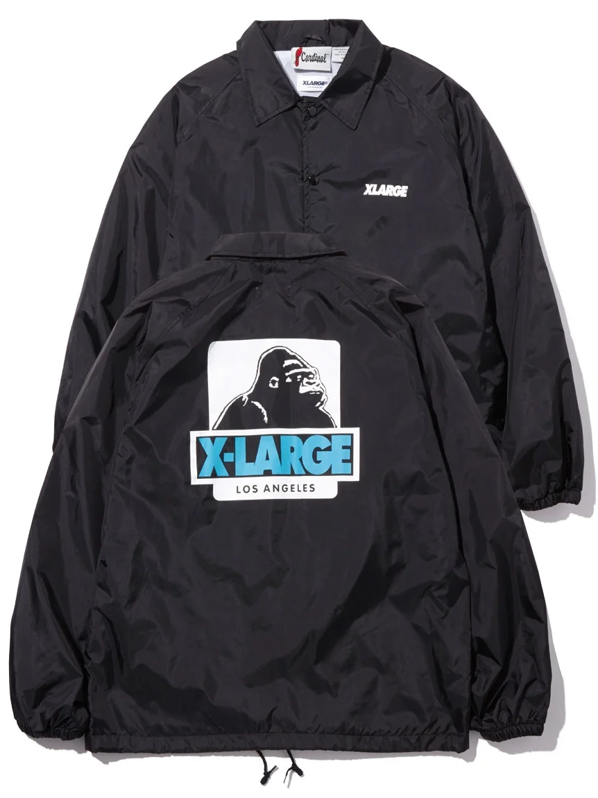 2 TONE OG COACHES JACKET | BLACK