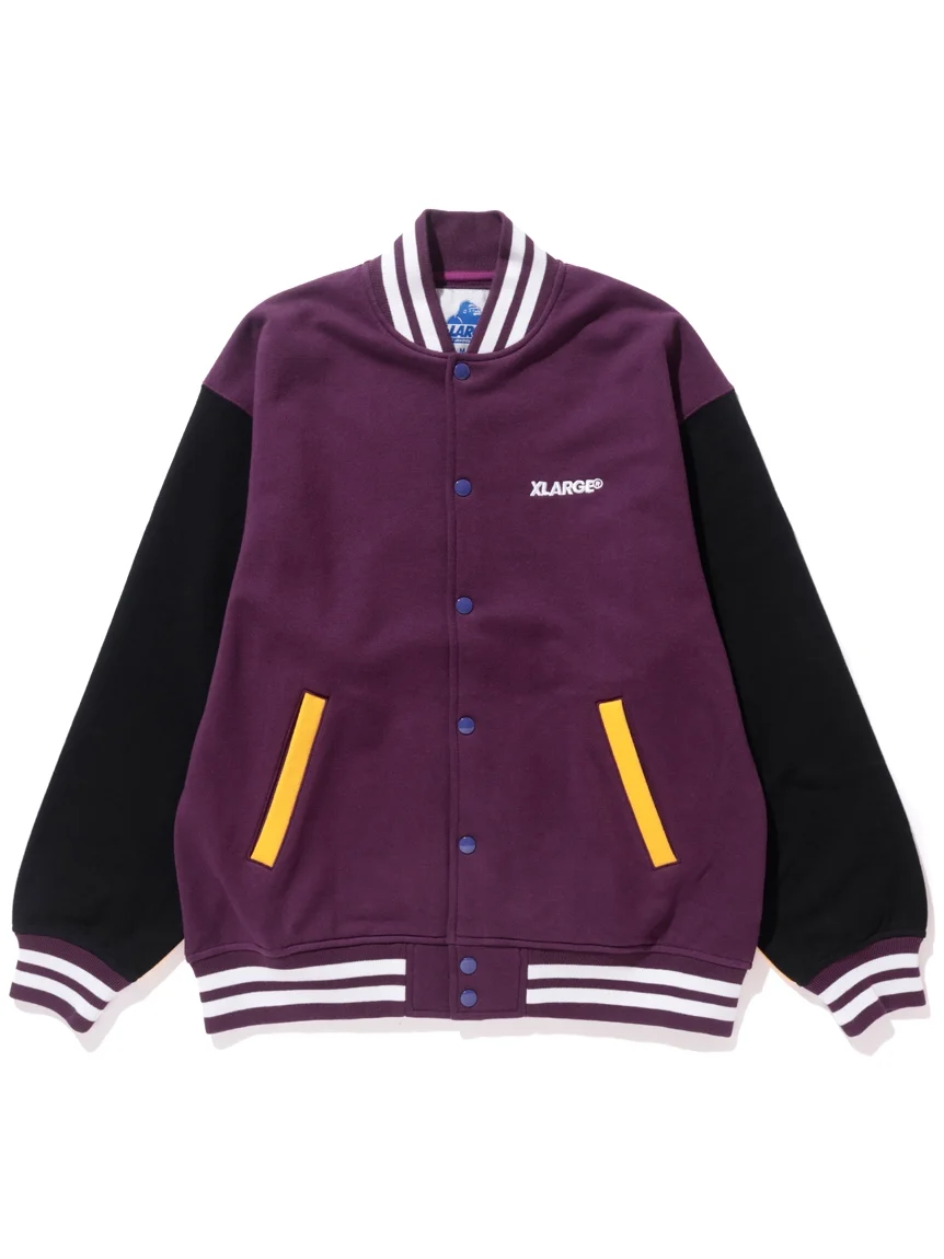 TEAM VARSITY JACKET | PURPLE