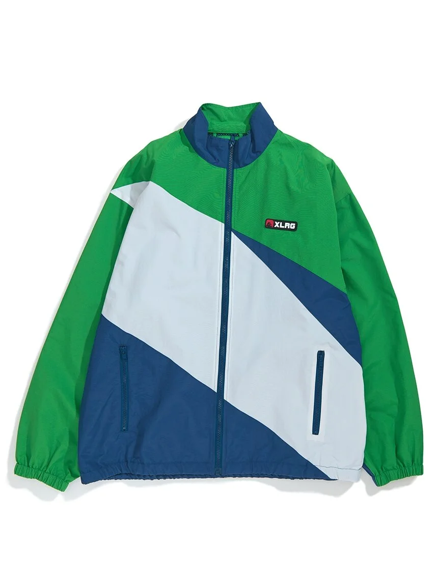 SLASH PANELED NYLON JACKET