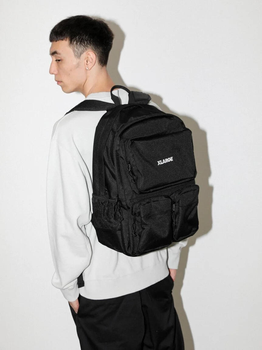 ONE·JAM·TART· STORE MULTI POCKET BACKPACK | BLACK