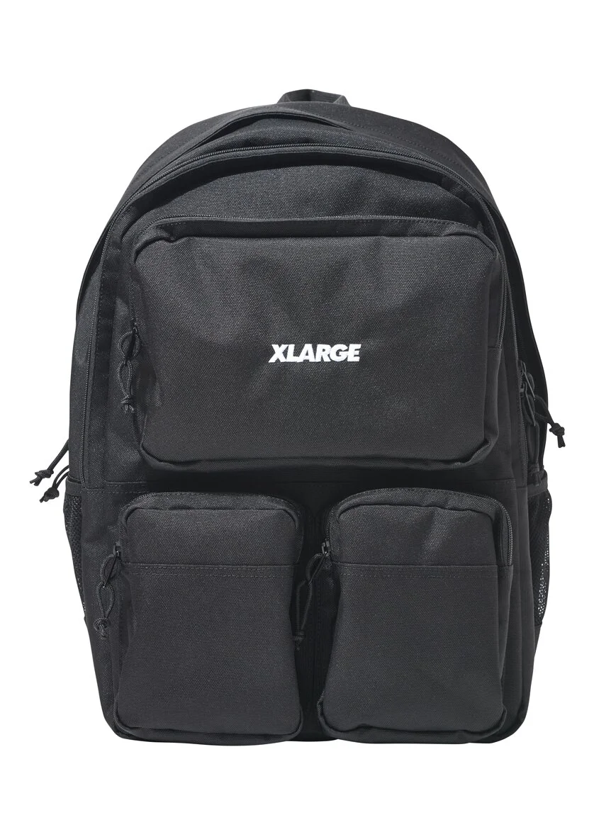 MULTI POCKET BACKPACK | BLACK