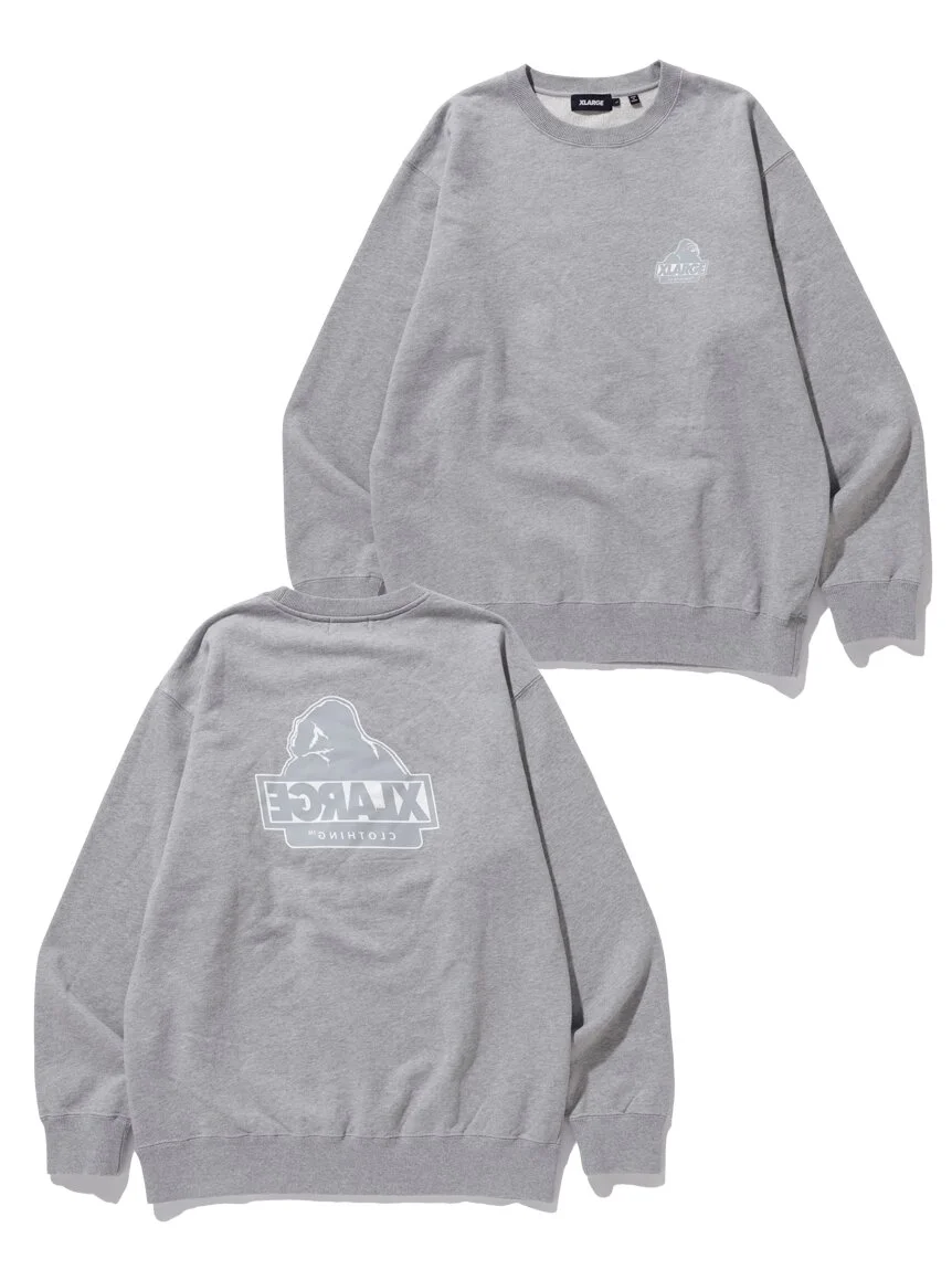 BEHIND OG CREWNECK SWEAT | ASH