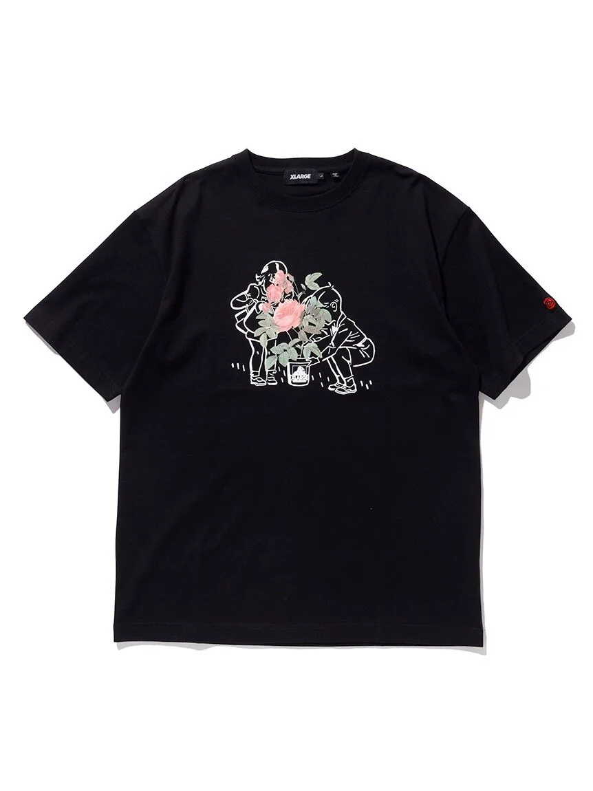 S/S TEE ROSE