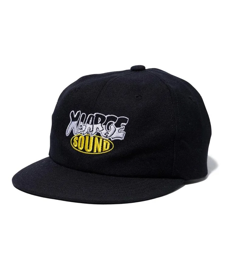 ONE·JAM·TART· STORE STANDARD LOGO 6PANEL CAP | BLACK (3D)
