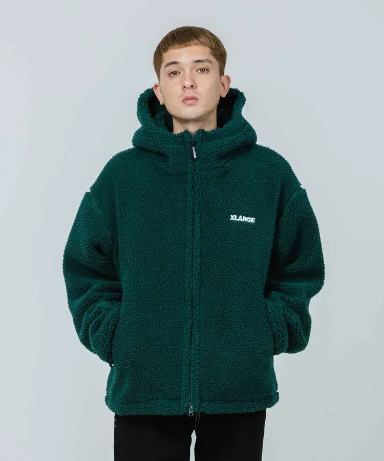 ONE·JAM·TART· STORE XLARGE JAPAN OG VARSITY JACKET | GREEN