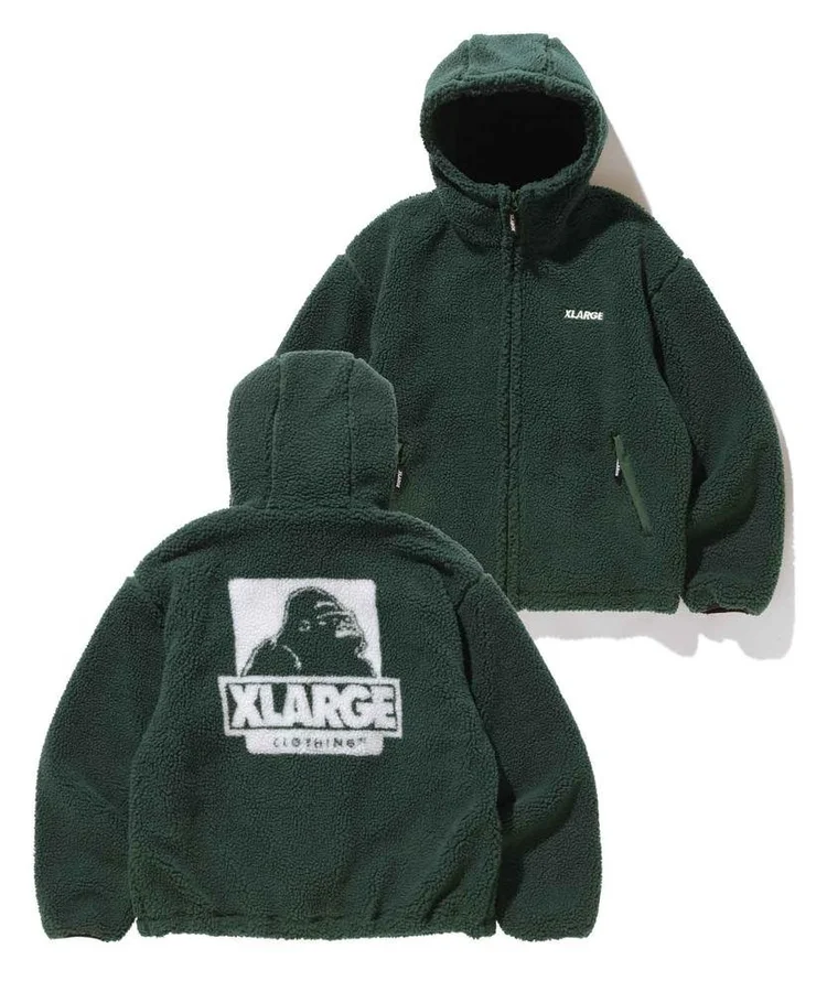 ONE·JAM·TART· STORE BOA FLEECE PULLOVER HOODIE