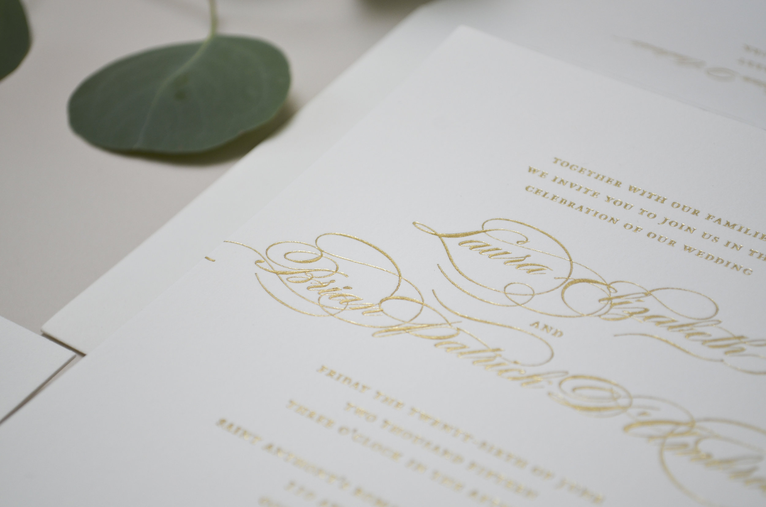 The AV Design Factory - Prosecco Wedding Invitation Suite