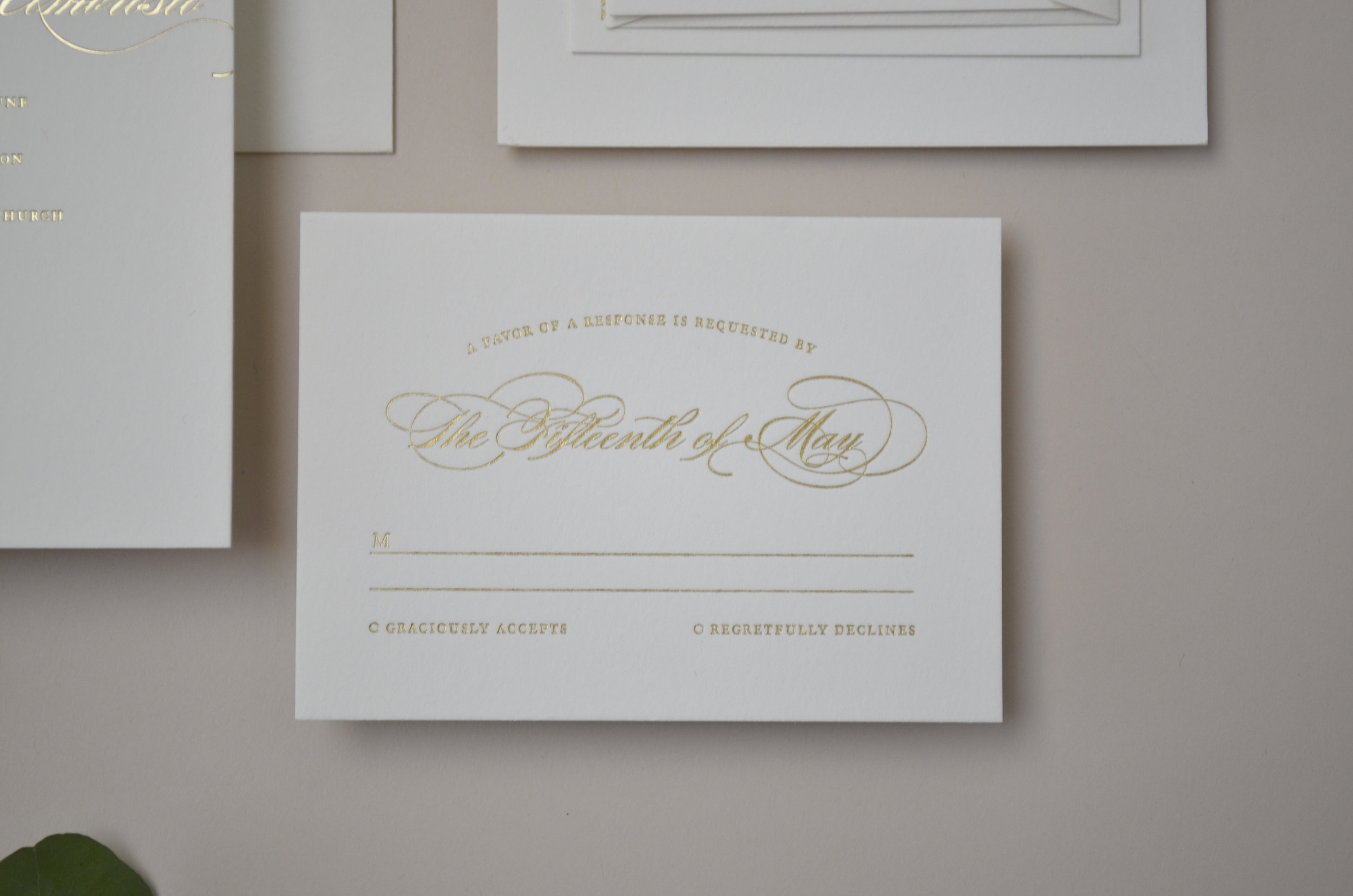 The AV Design Factory - Prosecco Wedding Invitation Suite