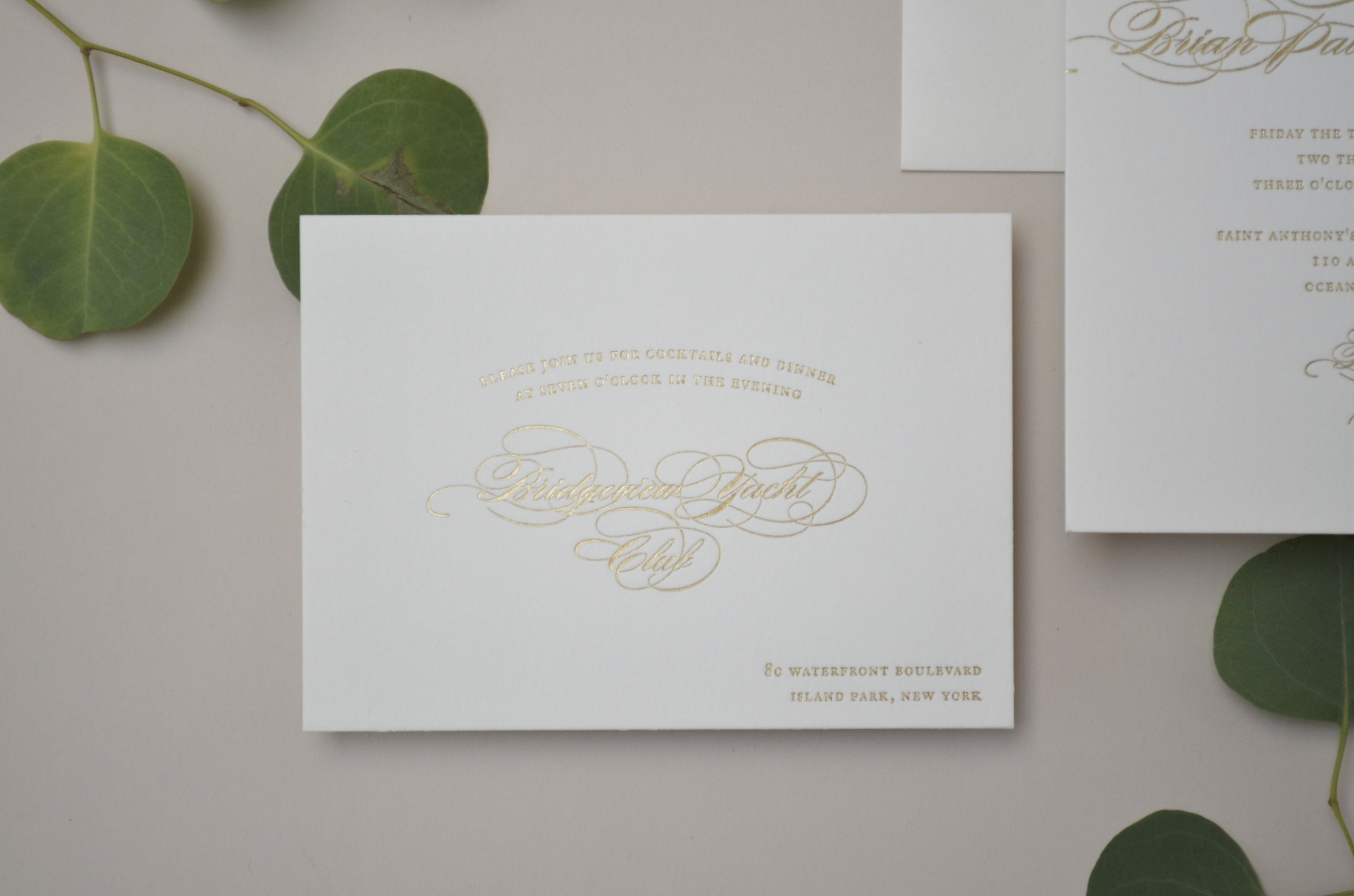 The AV Design Factory - Prosecco Wedding Invitation Suite