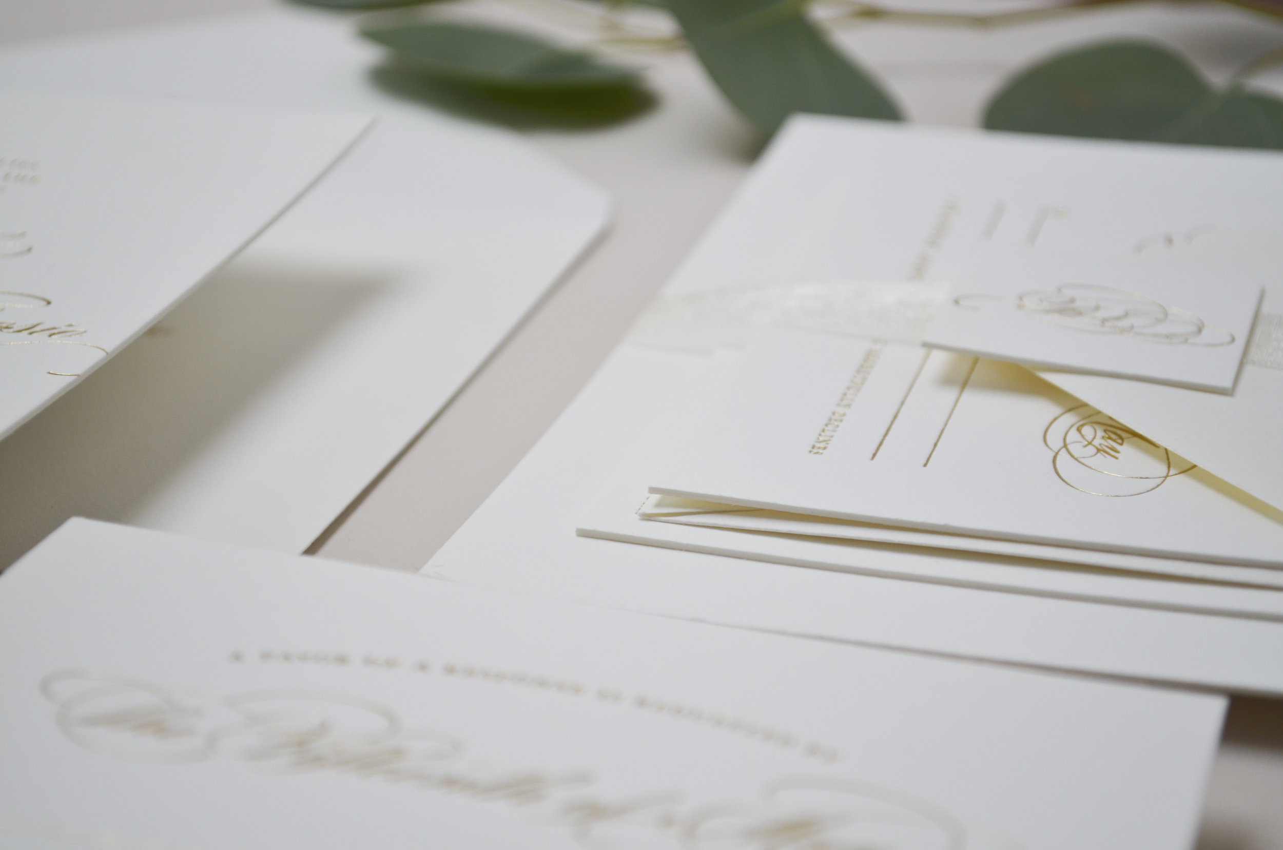 The AV Design Factory - Prosecco Wedding Invitation Suite