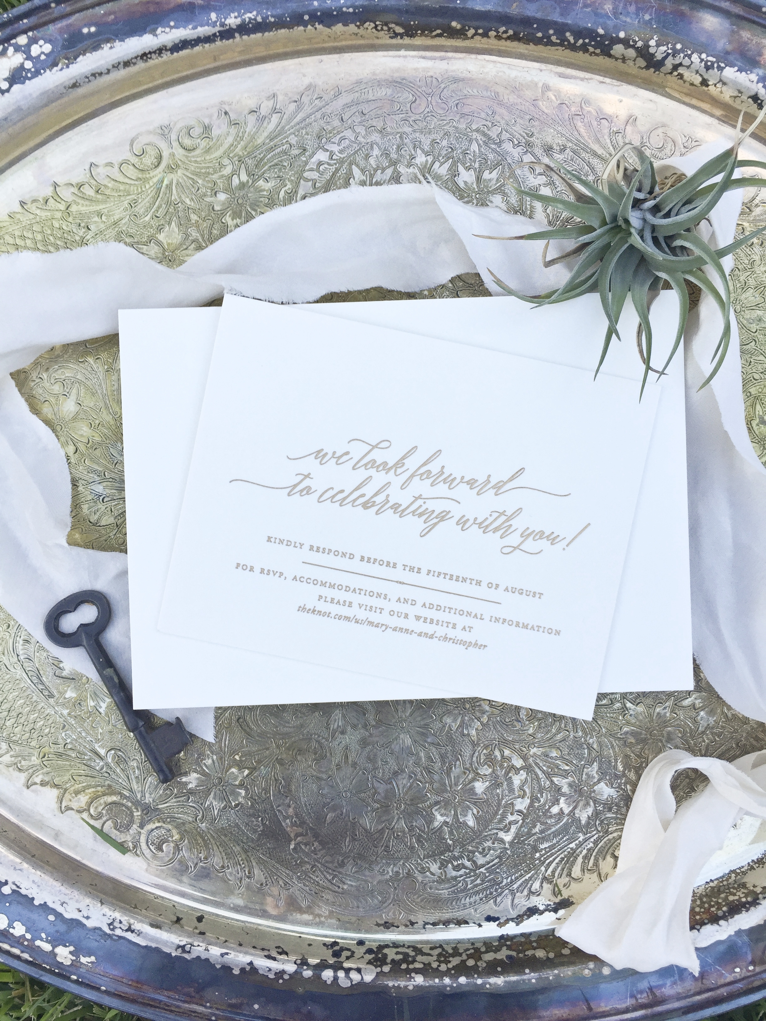 The AV Design Factory - The Metropolitan Wedding Invitation Collection