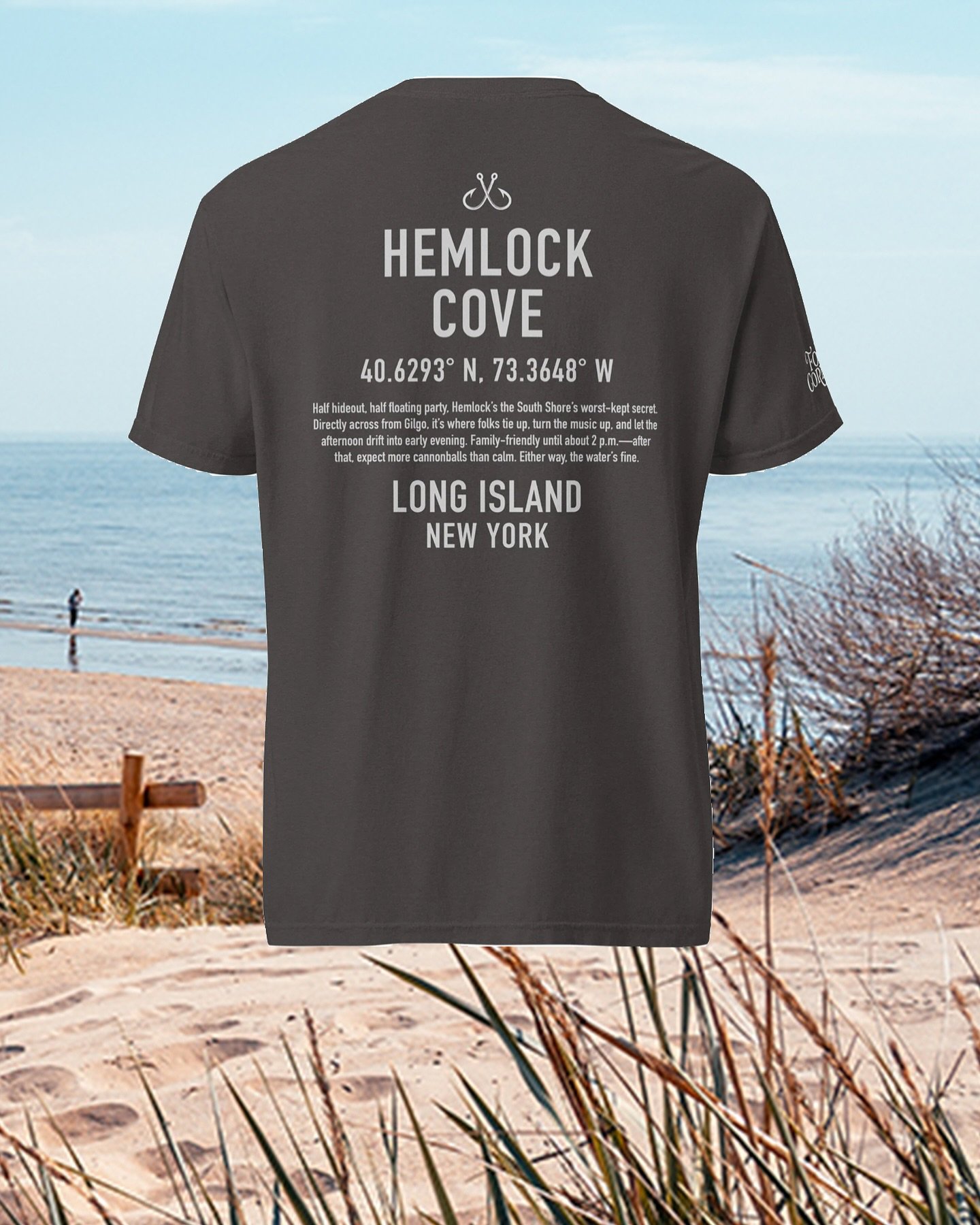 Hemlock Cove. Half hideout, half floating party, Hemlock&rsquo;s the South Shore&rsquo;s worst-kept secret. 

Rep your waters. Own your latitude. #fourcornersclothingli
