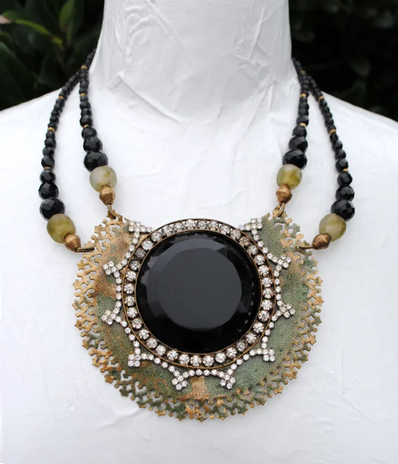 adorn by samouce_russian religious icon halo art deco brooch necklace2.jpg