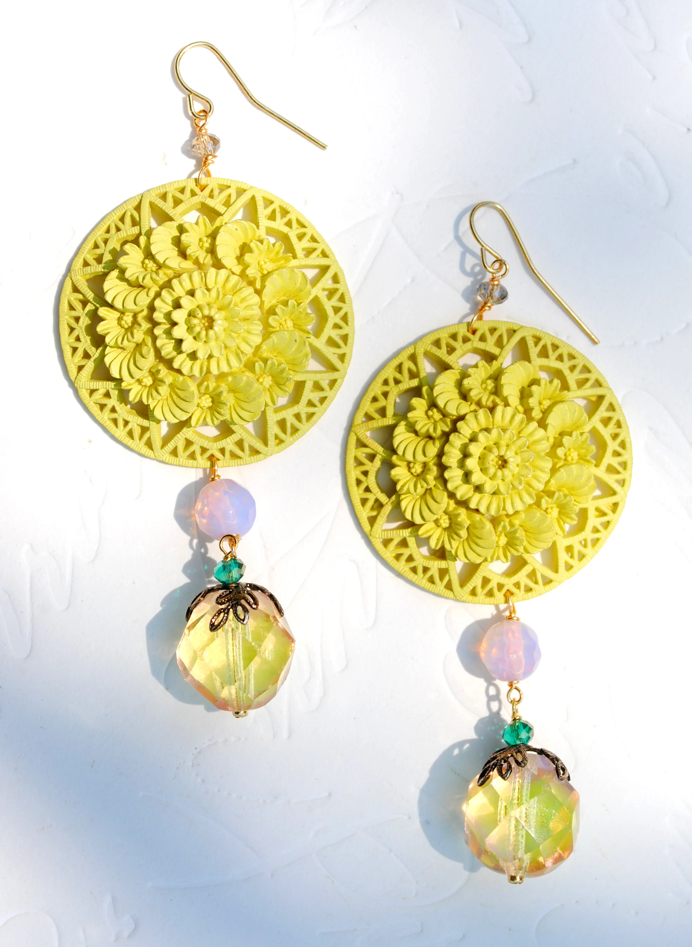 adorn by samouce_1940s citron carved celluloid vasoline glass earrings.jpg