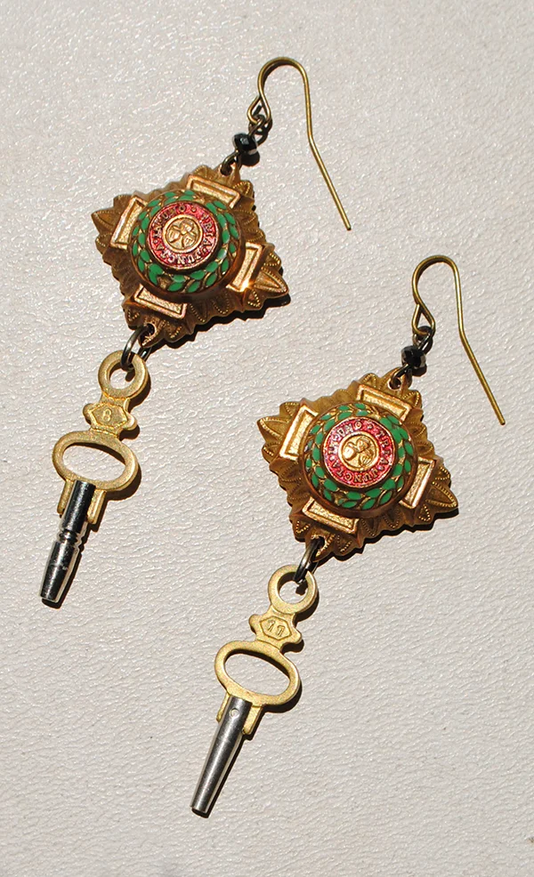 British airforce pip watch key earrings.jpg