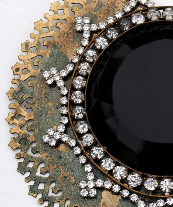 adorn by samouce_russian religious icon halo art deco brooch necklace.jpg