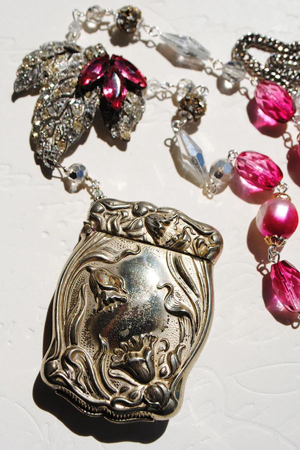 adorn by samouce_art nouveau vesta rhn leaf crystal chain necklace3.jpg