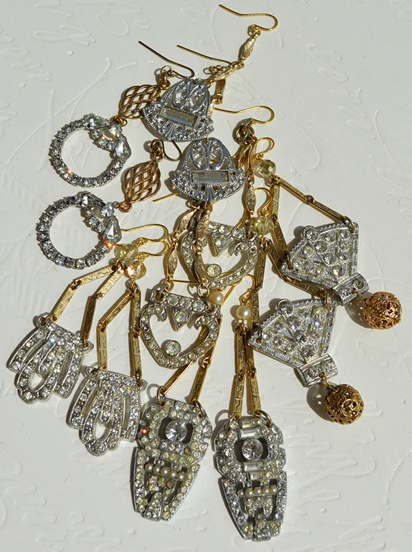 adorn by samouce_Art Deco rhn fur clip earring collection3.jpg