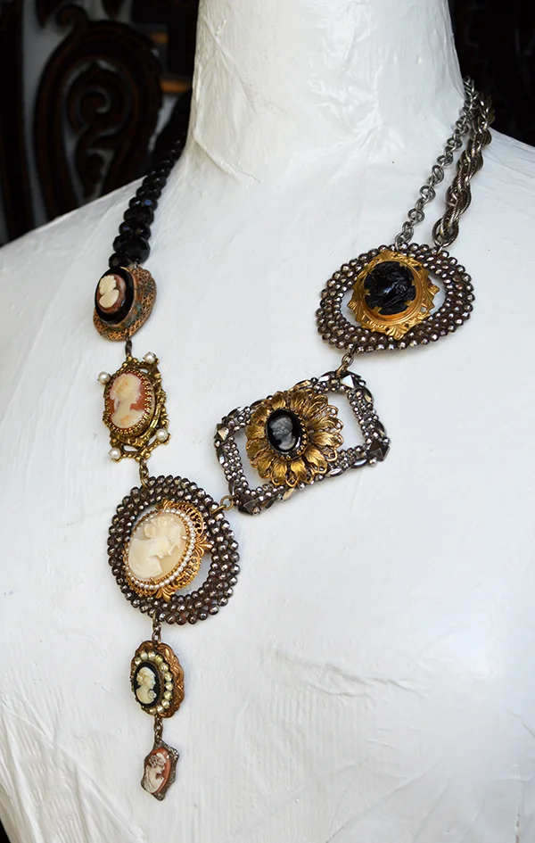 adorn by samouce_cameo cut steel statement necklace2.jpg