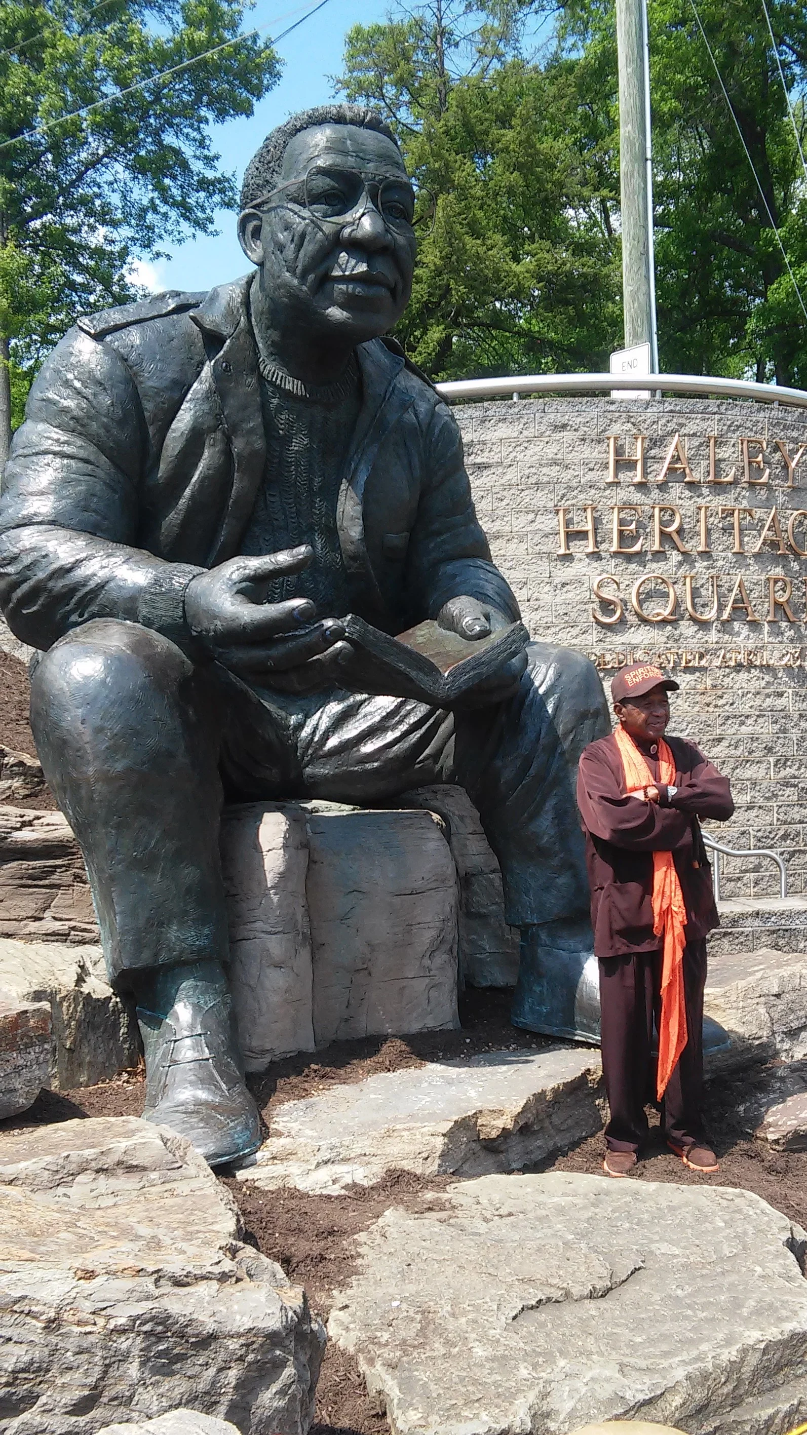 Ben Vereen aka "Chicken George", Alex Haley Heritage Square May 2015.