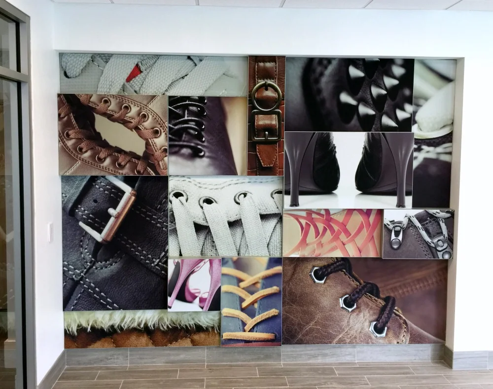 Matrix Frame - Tension Fabric Wall-Mounted Collage