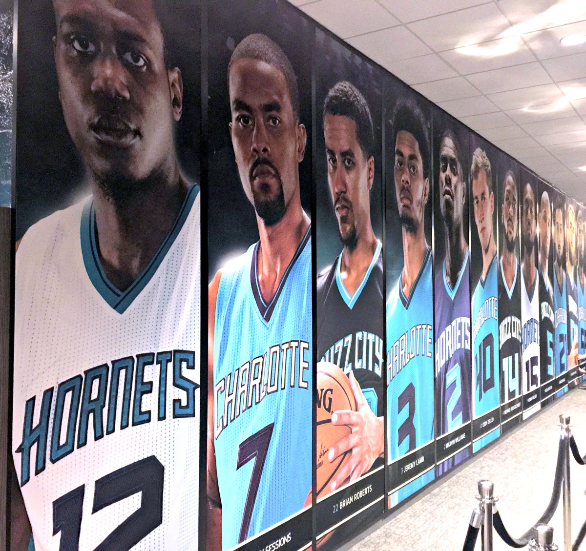 XP Retail - Charlotte Hornets Player Wall