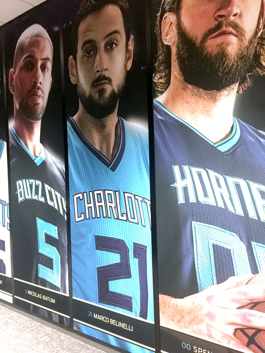 XP Retail - Charlotte Hornets Player Wall