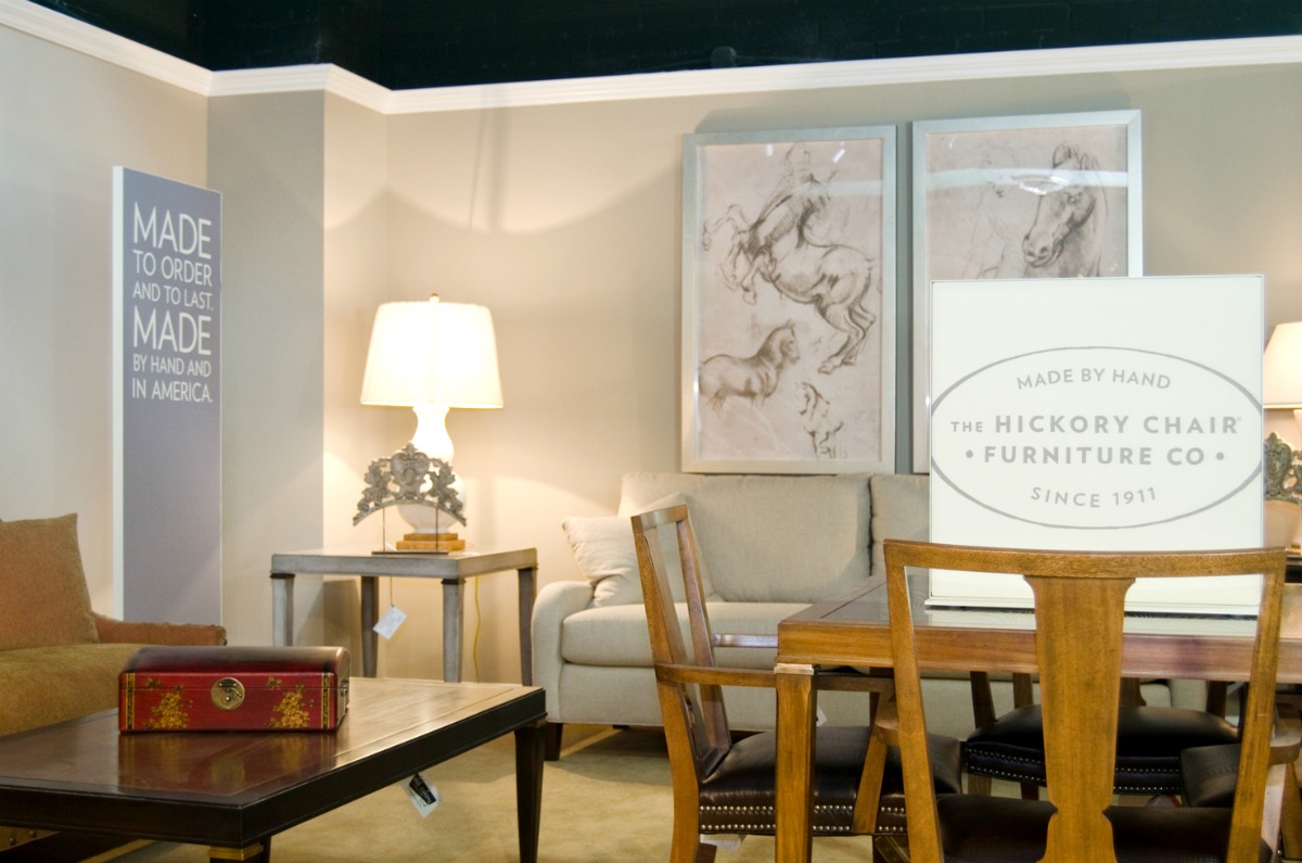 Hickory Furniture Matrix Frame Showroom Displays
