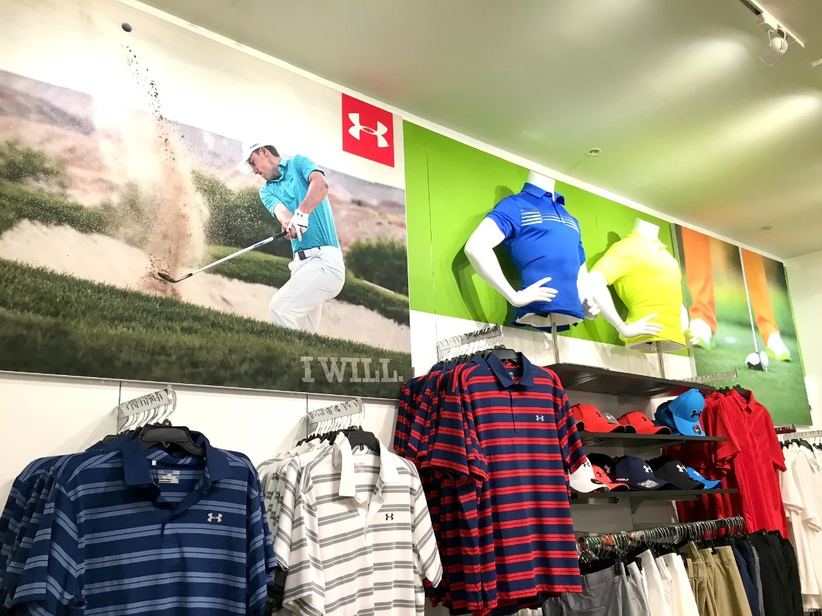 Jordan Spieth Under Armour Golf Matrix Frame