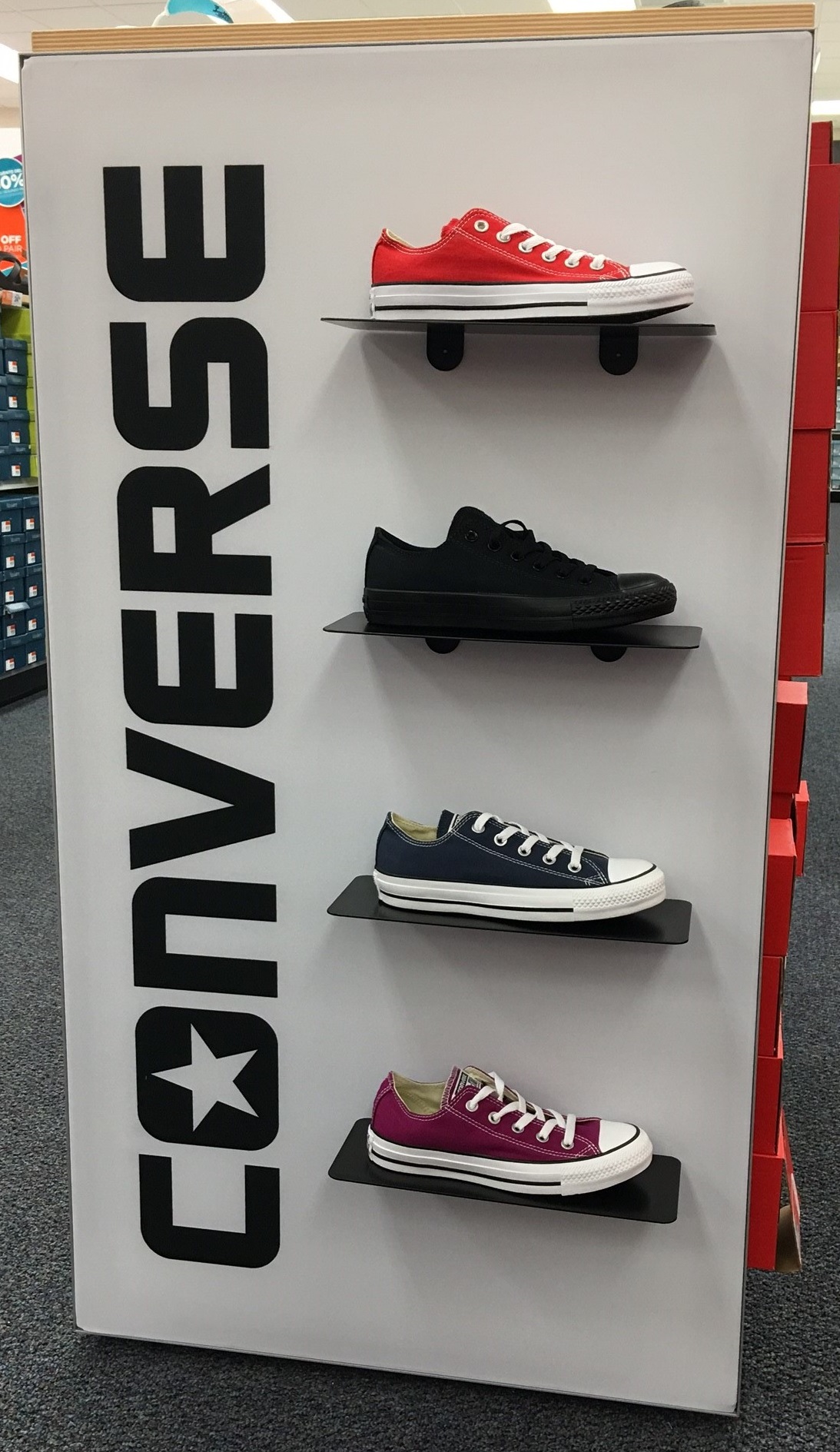 Converse Shoe Display