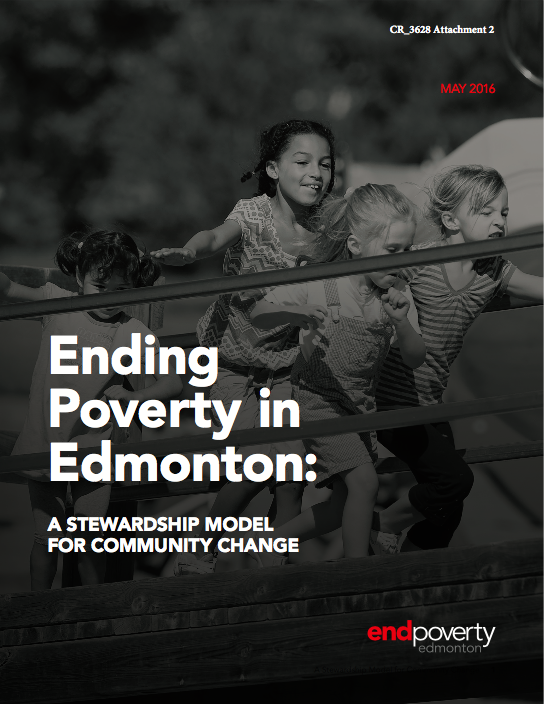 Ending Poverty in Edmonton - Stewardship Model Cover.png