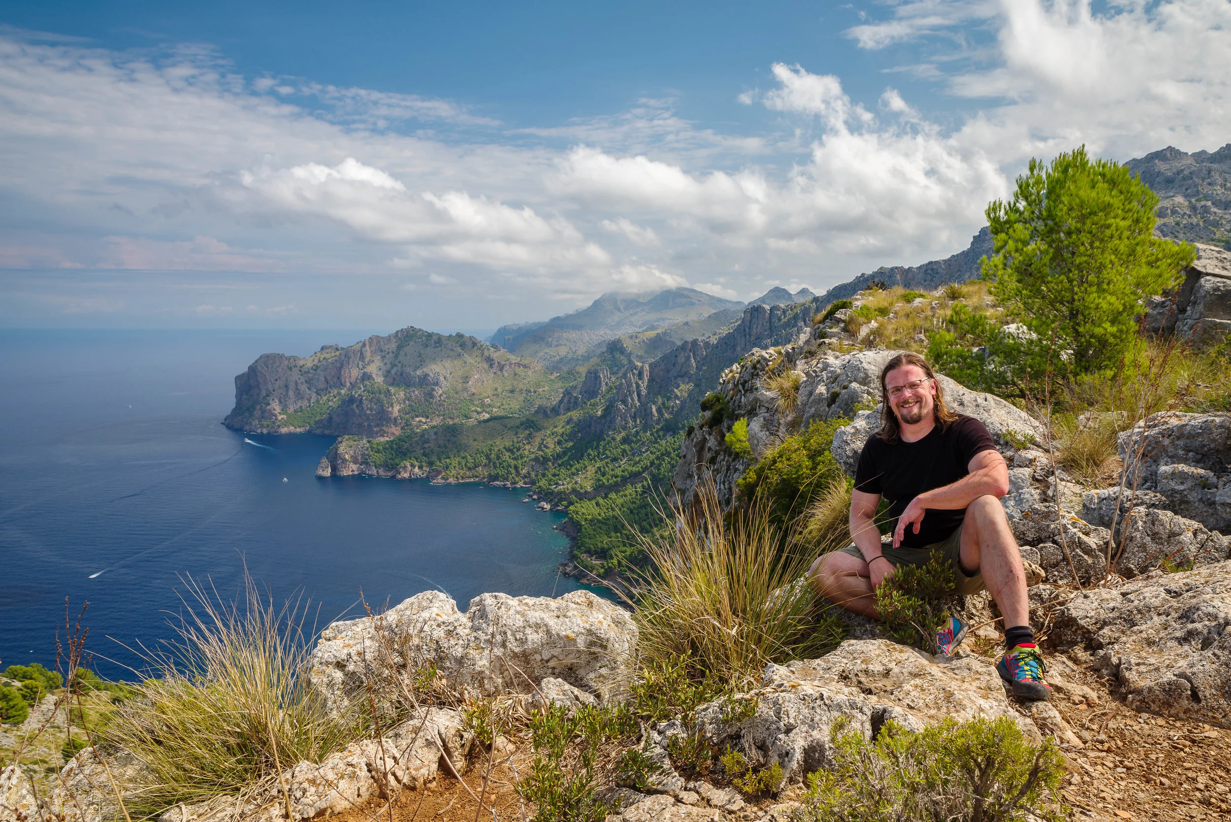 Blick Richtung Tuent auf Mallorca