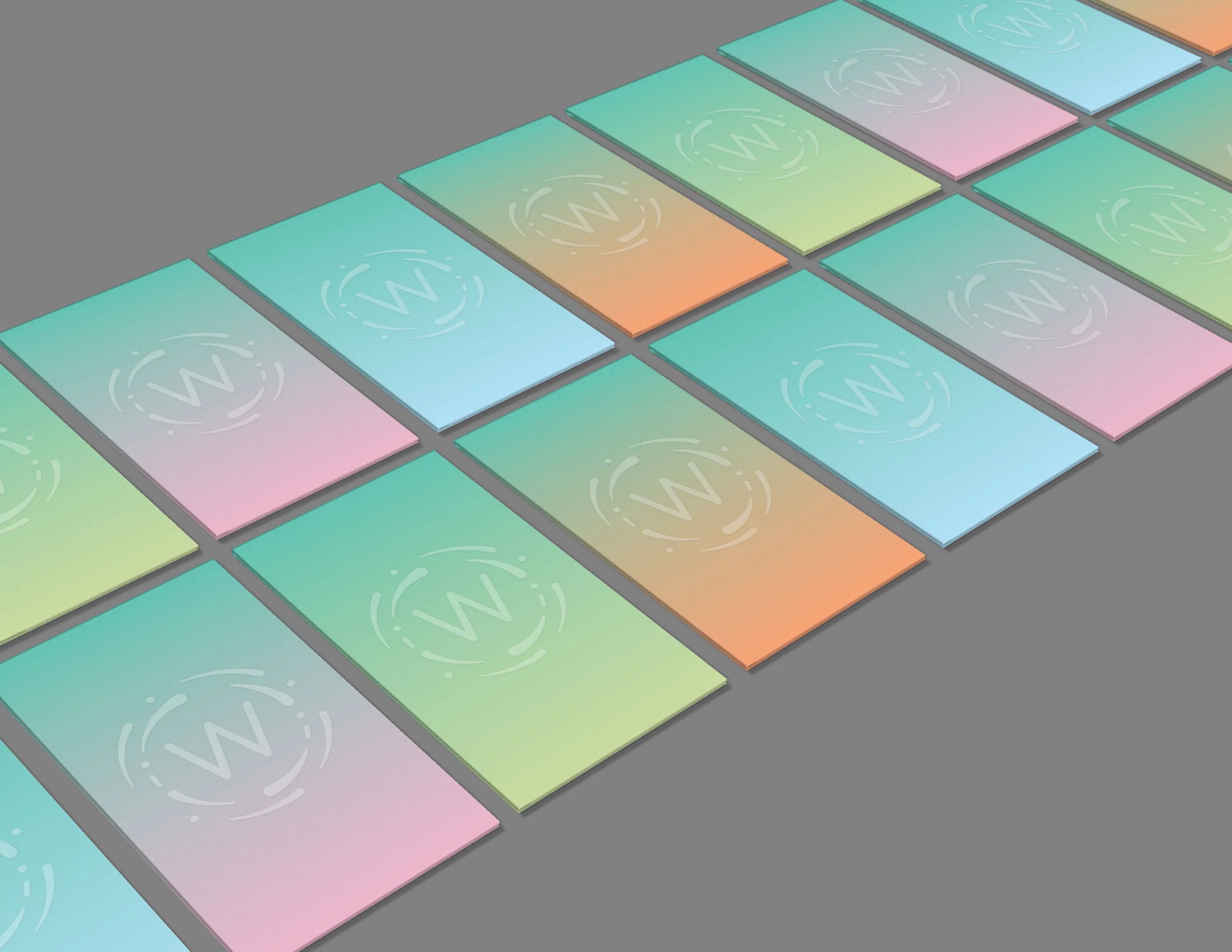 Business cards (backs)