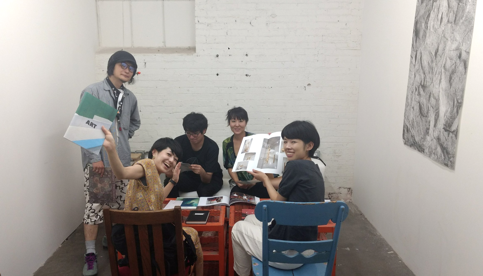 End of Summer 2016 Resident Artists.